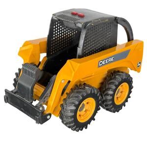 ERTL John Deere 1/16 Big Farm Skid Steer Loader Toy Light Sounds Works No Bucket